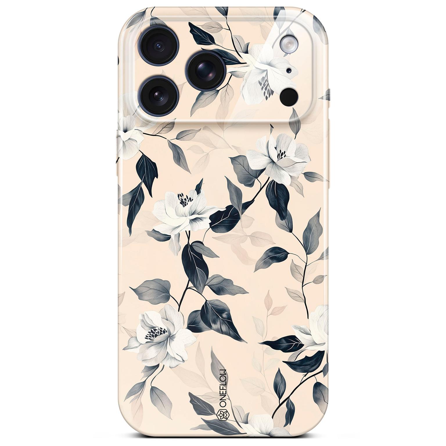 ONEFLOW Flower Cover iPhone 17 Pro Blumen Muster Hauptbild