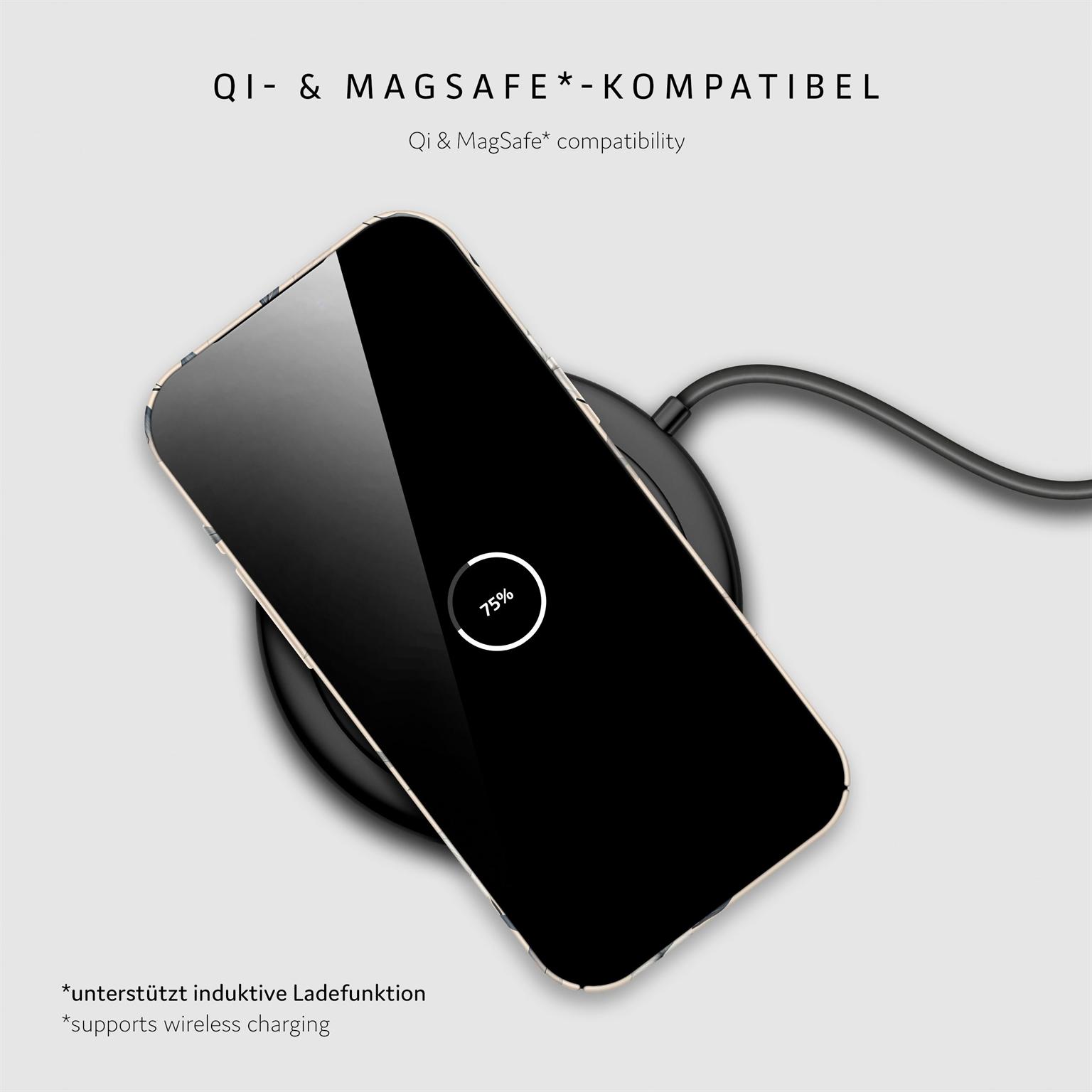 ONEFLOW Flower Cover iPhone 17 Pro Blumen Muster – Weiteres Produktbild 5