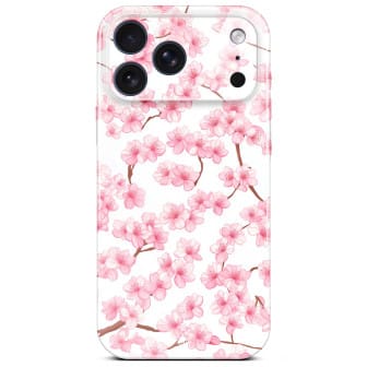 ONEFLOW Flower Cover iPhone 17 Pro Blumen Muster – Sakura Breeze ONEFLOW Flower Cover iPhone 17 Pro Blumen Muster – Sakura Breeze