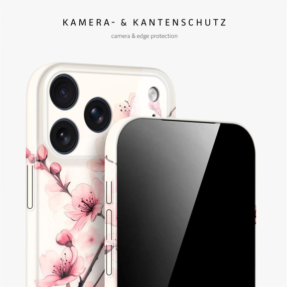 ONEFLOW Flower Cover iPhone 17 Pro Blumen Muster – Weiteres Produktbild 2