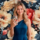 ONEFLOW Flower Cover iPhone 17 Blumen Muster – Produktbild 3