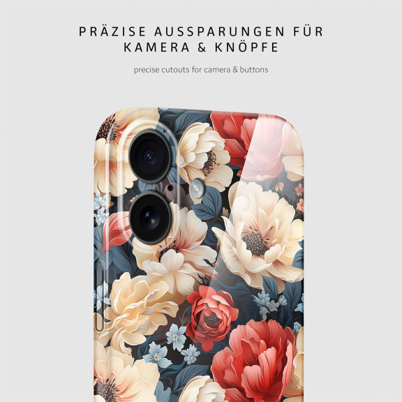 ONEFLOW Flower Cover iPhone 17 Blumen Muster – Weiteres Produktbild 7