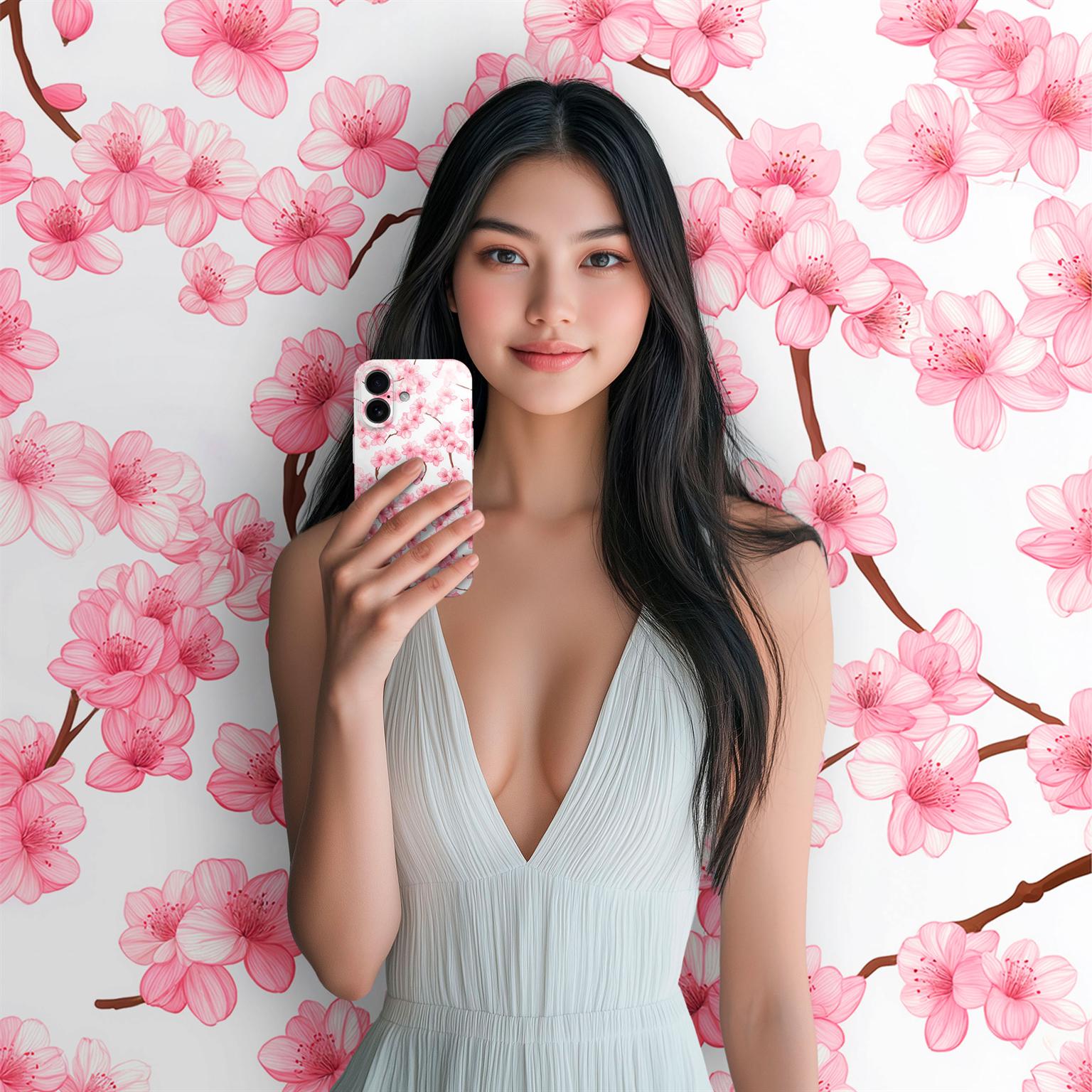 ONEFLOW Flower Cover iPhone 17 Blumen Muster – Weiteres Produktbild 3 ONEFLOW Flower Cover iPhone 17 Blumen Muster – Weiteres Produktbild 3