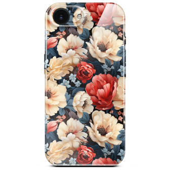 ONEFLOW Flower Cover iPhone 17e Blumen Muster – Mystic Flora