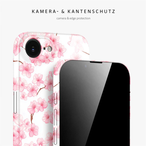 ONEFLOW Flower Cover iPhone 17e Blumen Muster – Weiteres Produktbild 2