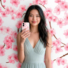 ONEFLOW Flower Cover iPhone 17e Blumen Muster – Produktbild 3