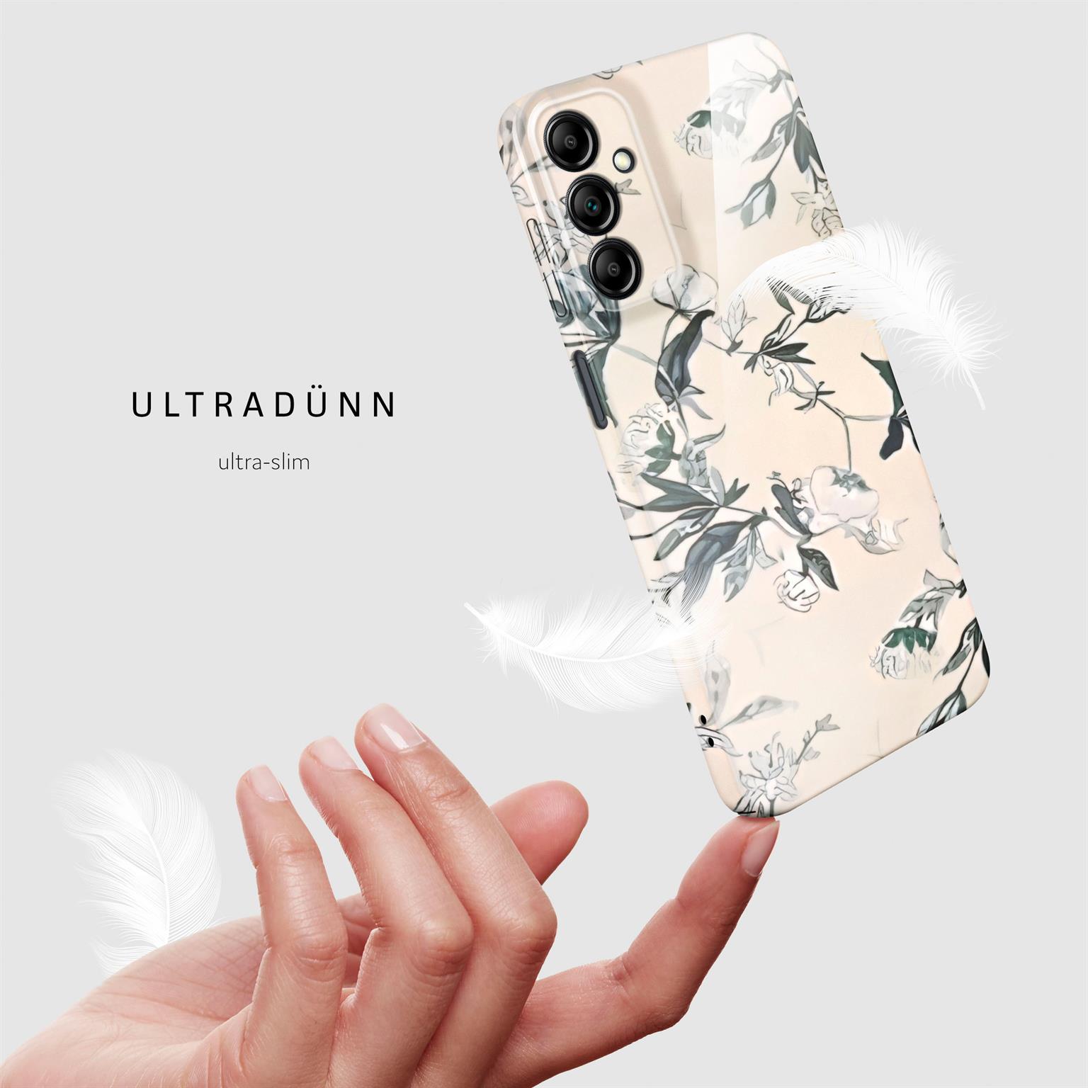 ONEFLOW Flower Cover Samsung Galaxy A14 (4G) Blumen Muster – Weiteres Produktbild 4
