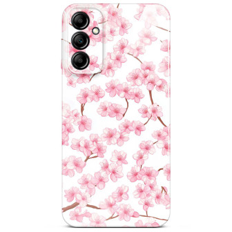 ONEFLOW Flower Cover Samsung Galaxy A14 (4G) Blumen Muster – Sakura Breeze ONEFLOW Flower Cover Samsung Galaxy A14 (4G) Blumen Muster – Sakura Breeze