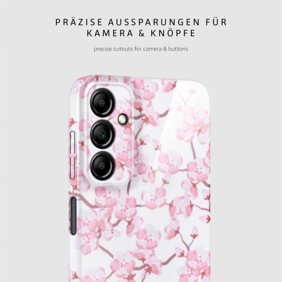 ONEFLOW Flower Cover Samsung Galaxy A14 (4G) Blumen Muster – Weiteres Produktbild 7