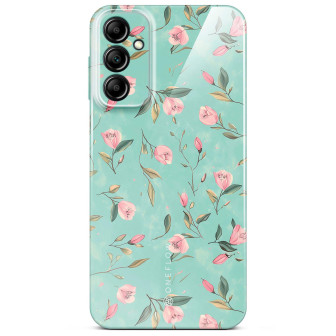 ONEFLOW Flower Cover Samsung Galaxy A14 (4G) Blumen Muster – Mint Blossom ONEFLOW Flower Cover Samsung Galaxy A14 (4G) Blumen Muster – Mint Blossom