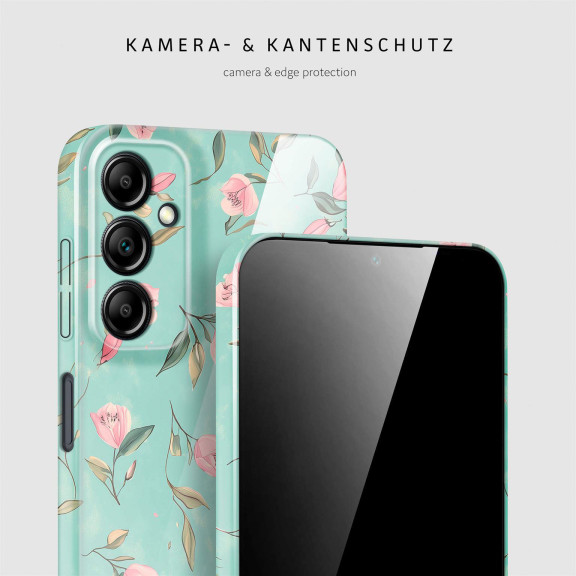 ONEFLOW Flower Cover Samsung Galaxy A14 (4G) Blumen Muster – Weiteres Produktbild 2 ONEFLOW Flower Cover Samsung Galaxy A14 (4G) Blumen Muster – Weiteres Produktbild 2