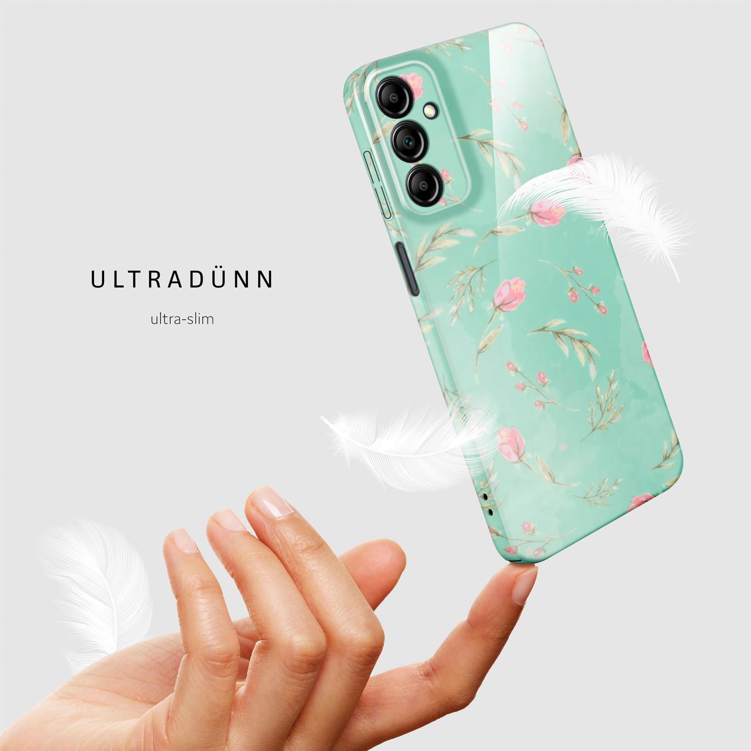 ONEFLOW Flower Cover Samsung Galaxy A14 (4G) Blumen Muster – Weiteres Produktbild 5 ONEFLOW Flower Cover Samsung Galaxy A14 (4G) Blumen Muster – Weiteres Produktbild 5