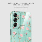 ONEFLOW Flower Cover Samsung Galaxy A14 (4G) Blumen Muster – Produktbild 7