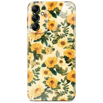 ONEFLOW Flower Cover Samsung Galaxy A14 5G Blumen Muster – Sunny Melody ONEFLOW Flower Cover Samsung Galaxy A14 5G Blumen Muster – Sunny Melody