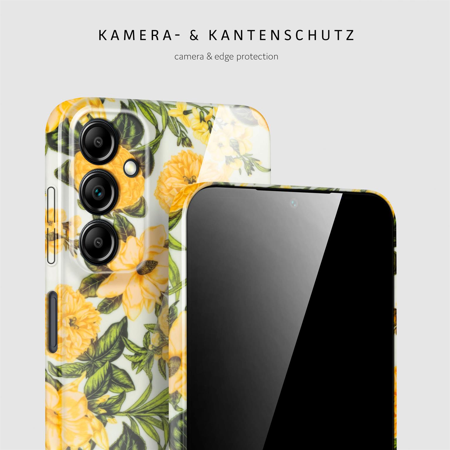 ONEFLOW Flower Cover Samsung Galaxy A14 5G Blumen Muster – Weiteres Produktbild 2 ONEFLOW Flower Cover Samsung Galaxy A14 5G Blumen Muster – Weiteres Produktbild 2