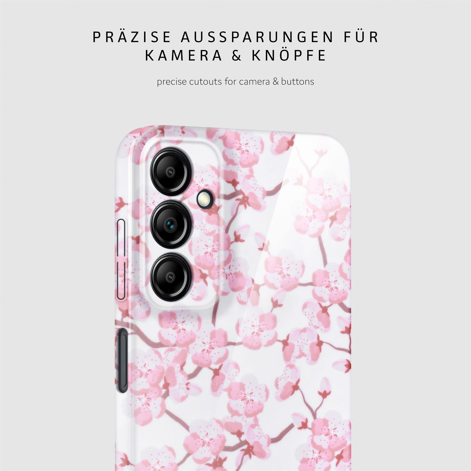 ONEFLOW Flower Cover Samsung Galaxy A14 5G Blumen Muster – Weiteres Produktbild 6