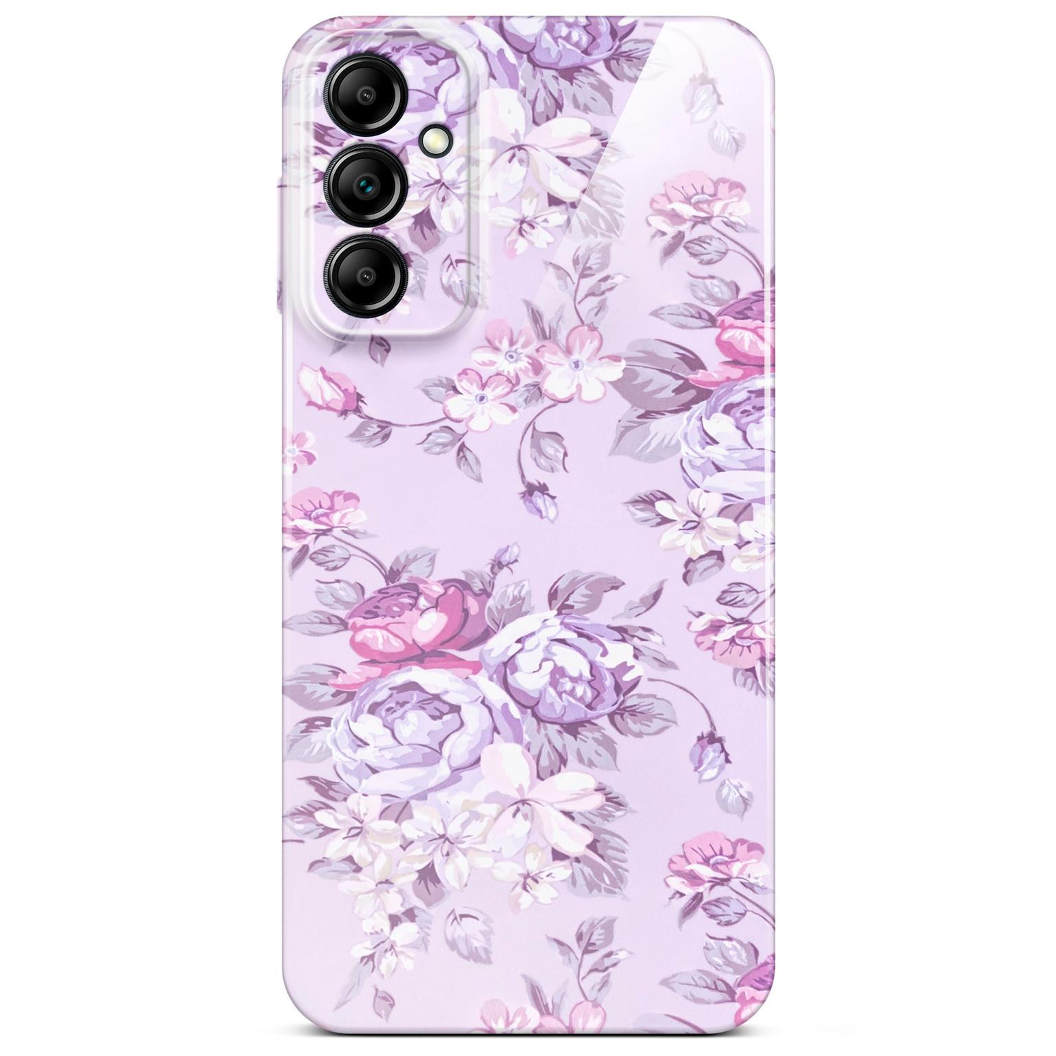 ONEFLOW Flower Cover Samsung Galaxy A14 5G Blumen Muster – Weiteres Produktbild 1 ONEFLOW Flower Cover Samsung Galaxy A14 5G Blumen Muster – Weiteres Produktbild 1