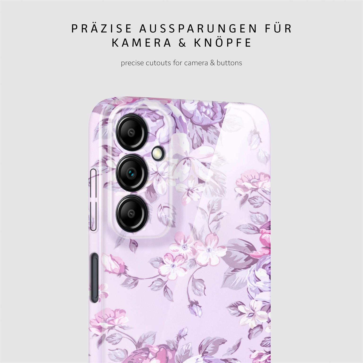 ONEFLOW Flower Cover Samsung Galaxy A14 5G Blumen Muster – Weiteres Produktbild 6