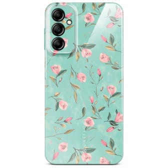 ONEFLOW Flower Cover Samsung Galaxy A14 5G Blumen Muster – Mint Blossom ONEFLOW Flower Cover Samsung Galaxy A14 5G Blumen Muster – Mint Blossom