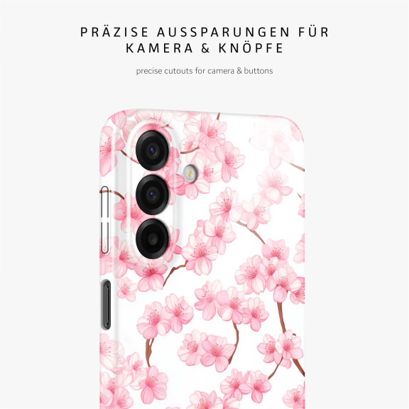ONEFLOW Flower Cover Samsung Galaxy A17 (4G) Blumen Muster – Weiteres Produktbild 7