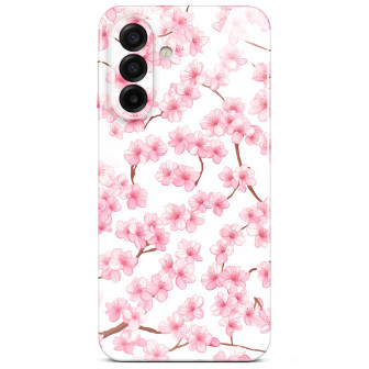 ONEFLOW Flower Cover Samsung Galaxy A17 5G Blumen Muster – Sakura Breeze