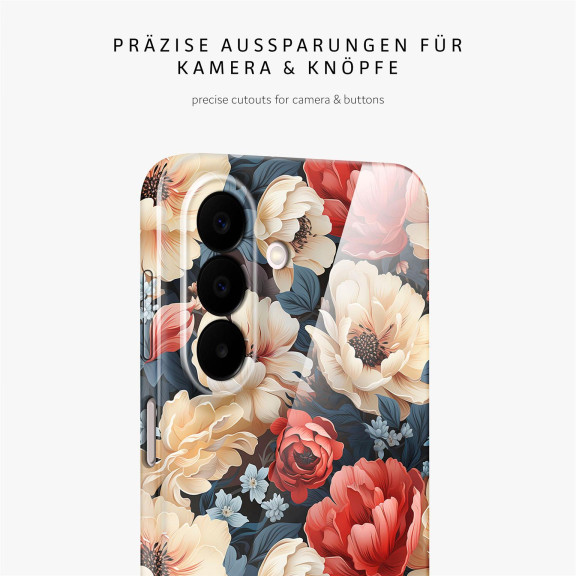 ONEFLOW Flower Cover Samsung Galaxy A27 5G Blumen Muster – Weiteres Produktbild 7