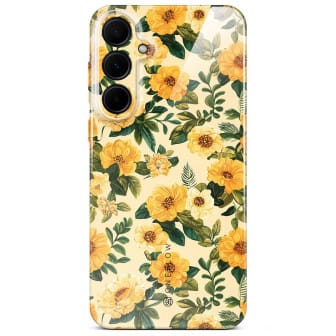 ONEFLOW Flower Cover Samsung Galaxy A35 5G Blumen Muster – Sunny Melody ONEFLOW Flower Cover Samsung Galaxy A35 5G Blumen Muster – Sunny Melody