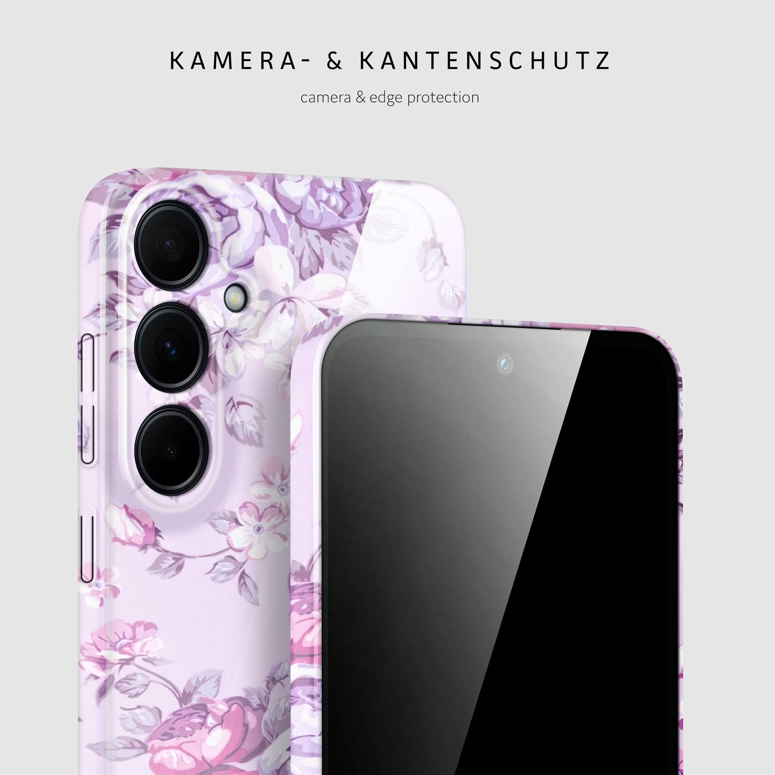 ONEFLOW Flower Cover Samsung Galaxy A35 5G Blumen Muster – Weiteres Produktbild 1