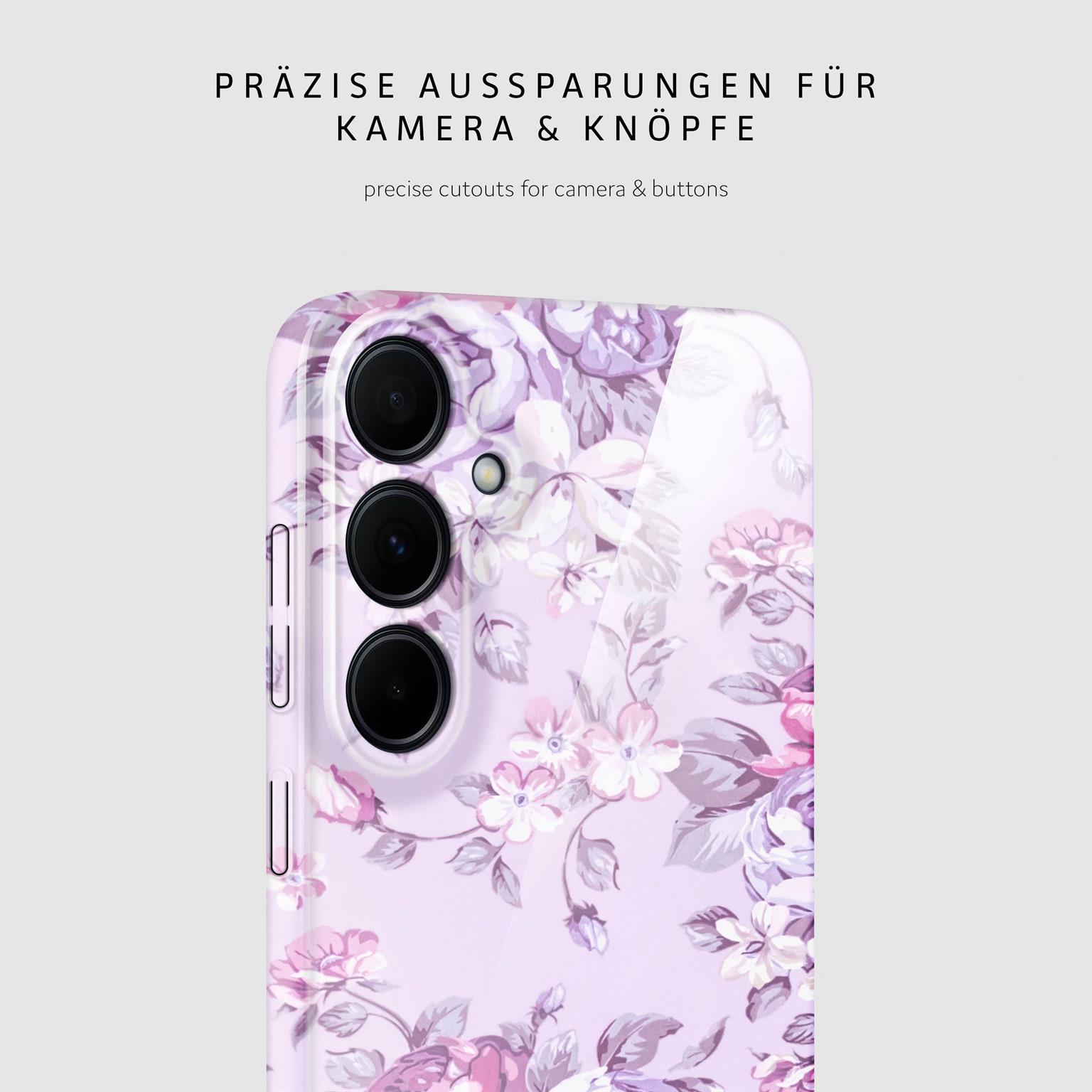ONEFLOW Flower Cover Samsung Galaxy A35 5G Blumen Muster – Weiteres Produktbild 6