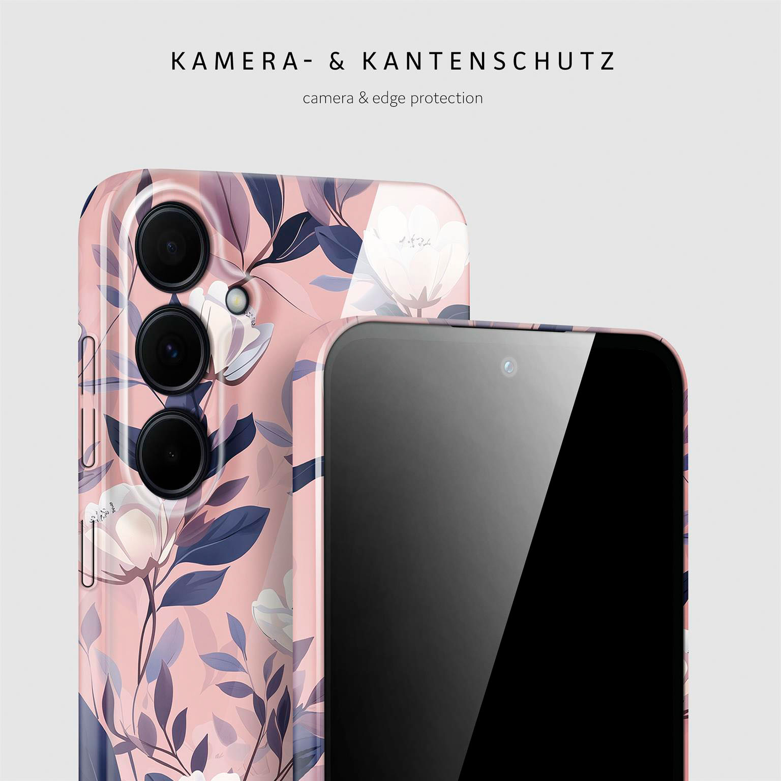 ONEFLOW Flower Cover Samsung Galaxy A35 5G Blumen Muster – Weiteres Produktbild 1
