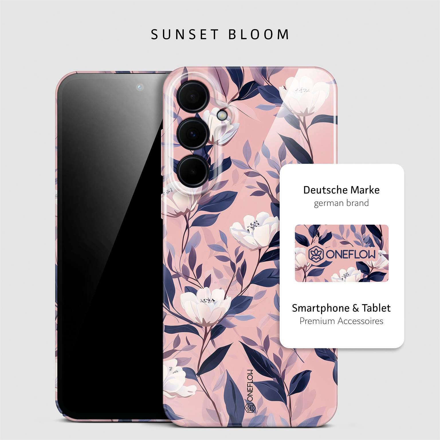 ONEFLOW Flower Cover Samsung Galaxy A35 5G Blumen Muster – Weiteres Produktbild 3