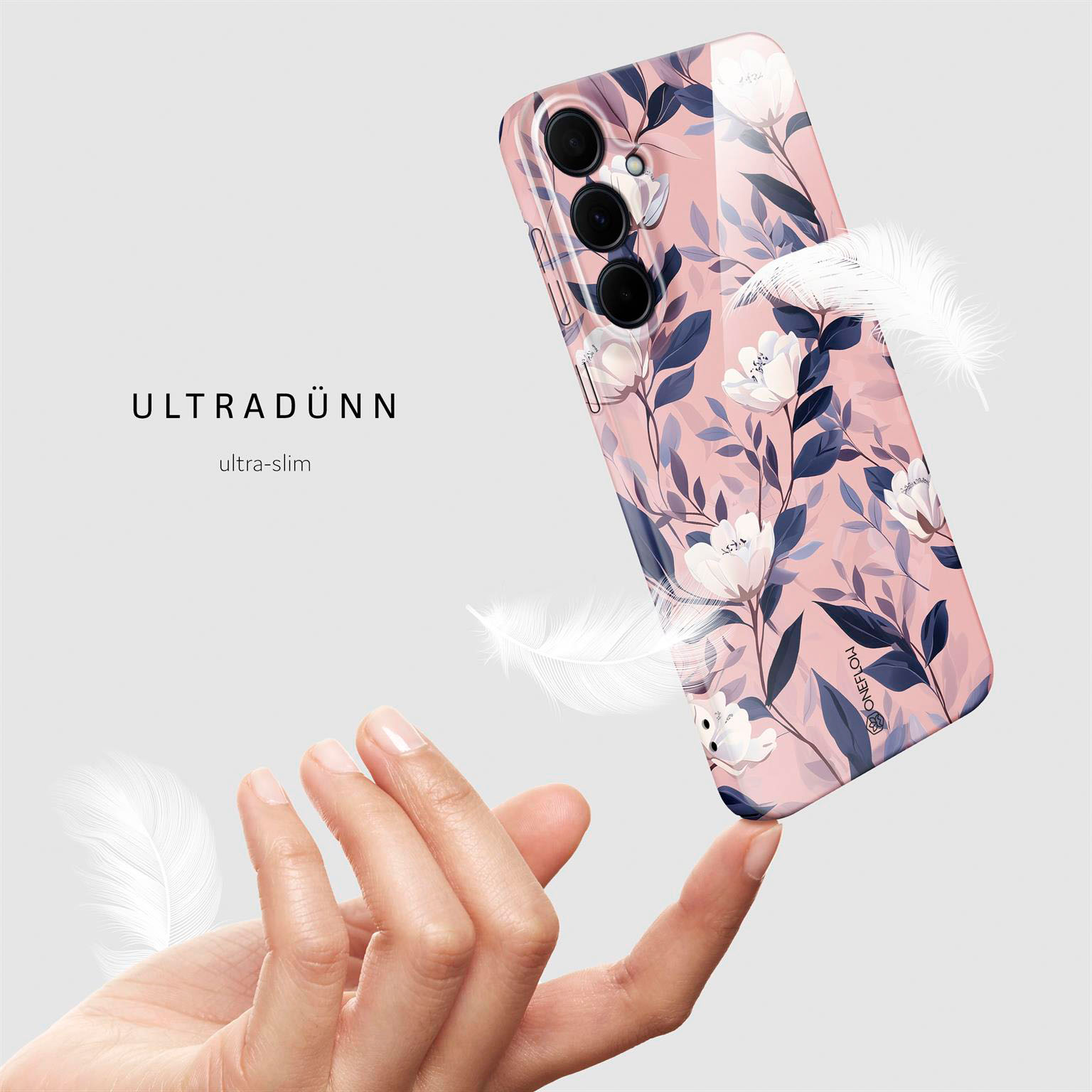 ONEFLOW Flower Cover Samsung Galaxy A35 5G Blumen Muster – Weiteres Produktbild 4
