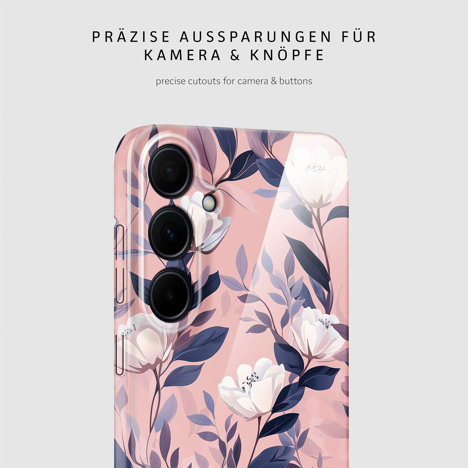 ONEFLOW Flower Cover Samsung Galaxy A35 5G Blumen Muster – Weiteres Produktbild 6