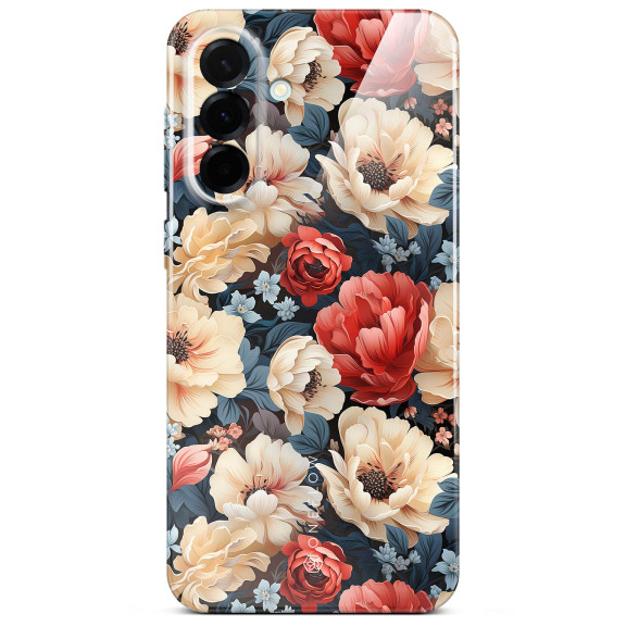 ONEFLOW Flower Cover Samsung Galaxy A37 5G Blumen Muster – Weiteres Produktbild 1