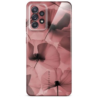 ONEFLOW Flower Cover Samsung Galaxy A52 5G Blumen Muster – Crimson Whisper ONEFLOW Flower Cover Samsung Galaxy A52 5G Blumen Muster – Crimson Whisper