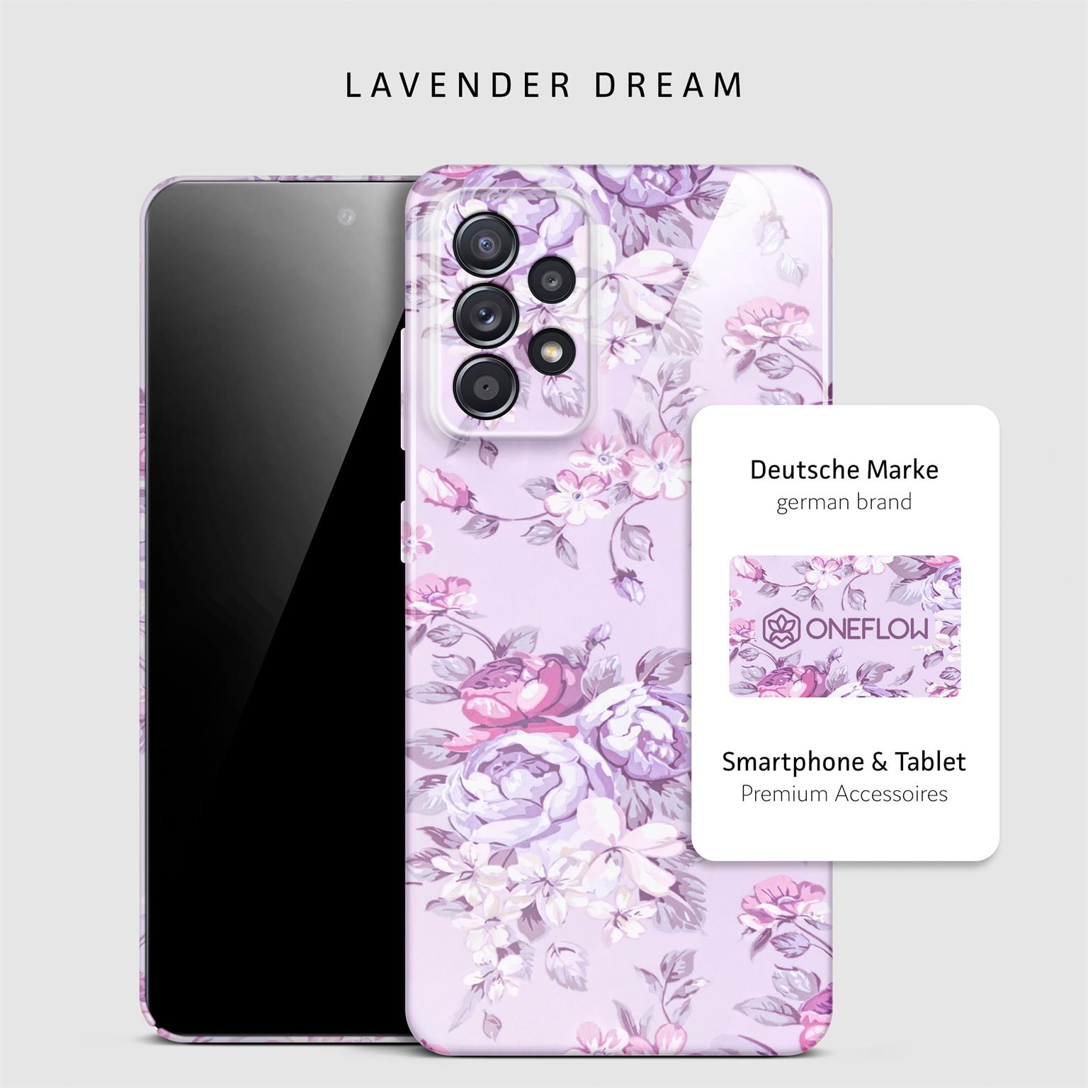 ONEFLOW Flower Cover Samsung Galaxy A52 5G Blumen Muster – Weiteres Produktbild 3