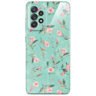ONEFLOW Flower Cover Samsung Galaxy A52 5G Blumen Muster – Mint Blossom ONEFLOW Flower Cover Samsung Galaxy A52 5G Blumen Muster – Mint Blossom