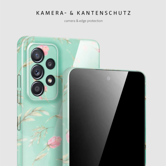 ONEFLOW Flower Cover Samsung Galaxy A52 5G Blumen Muster – Weiteres Produktbild 2