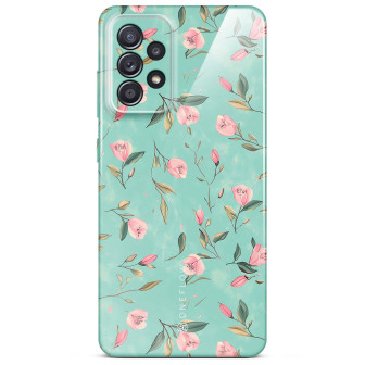 ONEFLOW Flower Cover Samsung Galaxy A52 Blumen Muster – Mint Blossom ONEFLOW Flower Cover Samsung Galaxy A52 Blumen Muster – Mint Blossom