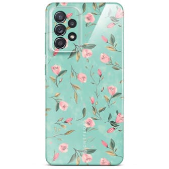 ONEFLOW Flower Cover Samsung Galaxy A52 Blumen Muster – Mint Blossom ONEFLOW Flower Cover Samsung Galaxy A52 Blumen Muster – Mint Blossom