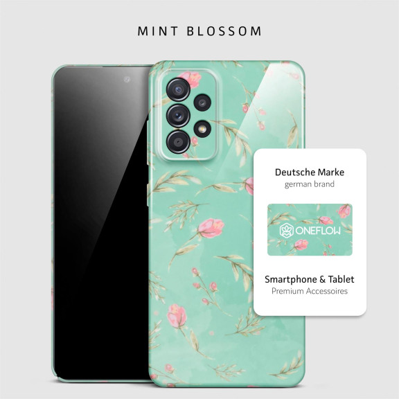 ONEFLOW Flower Cover Samsung Galaxy A52 Blumen Muster – Weiteres Produktbild 4