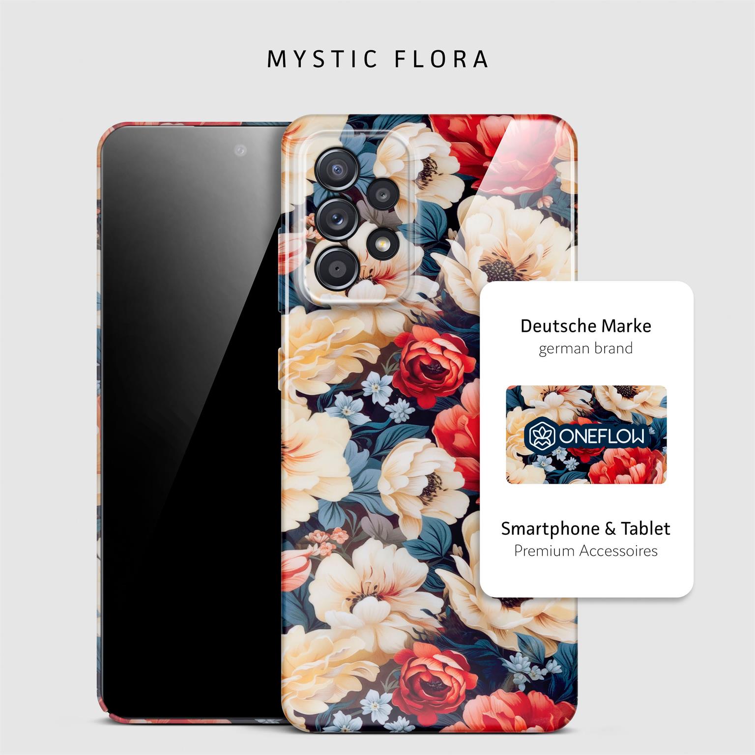 ONEFLOW Flower Cover Samsung Galaxy A52s 5G Blumen Muster – Weiteres Produktbild 3