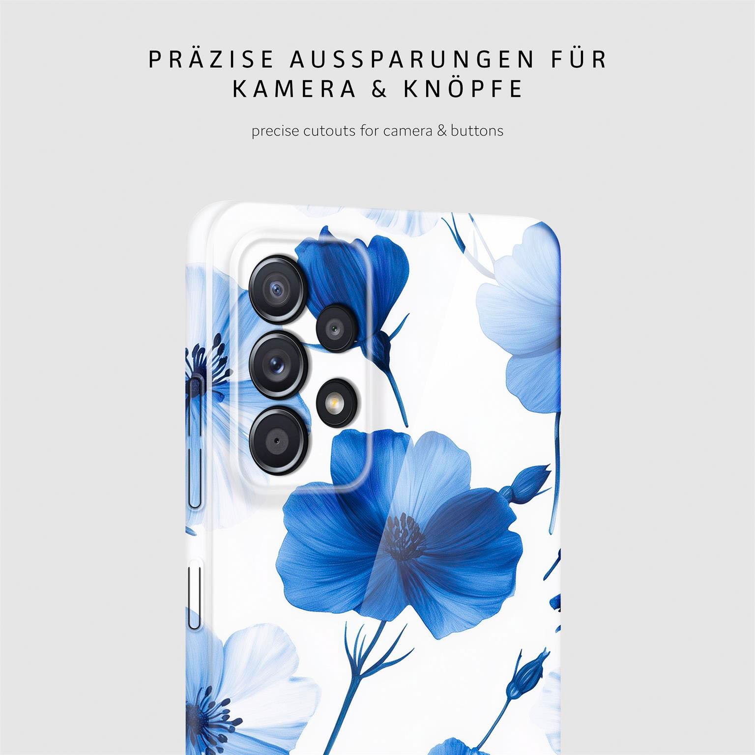ONEFLOW Flower Cover Samsung Galaxy A52s 5G Blumen Muster – Weiteres Produktbild 6