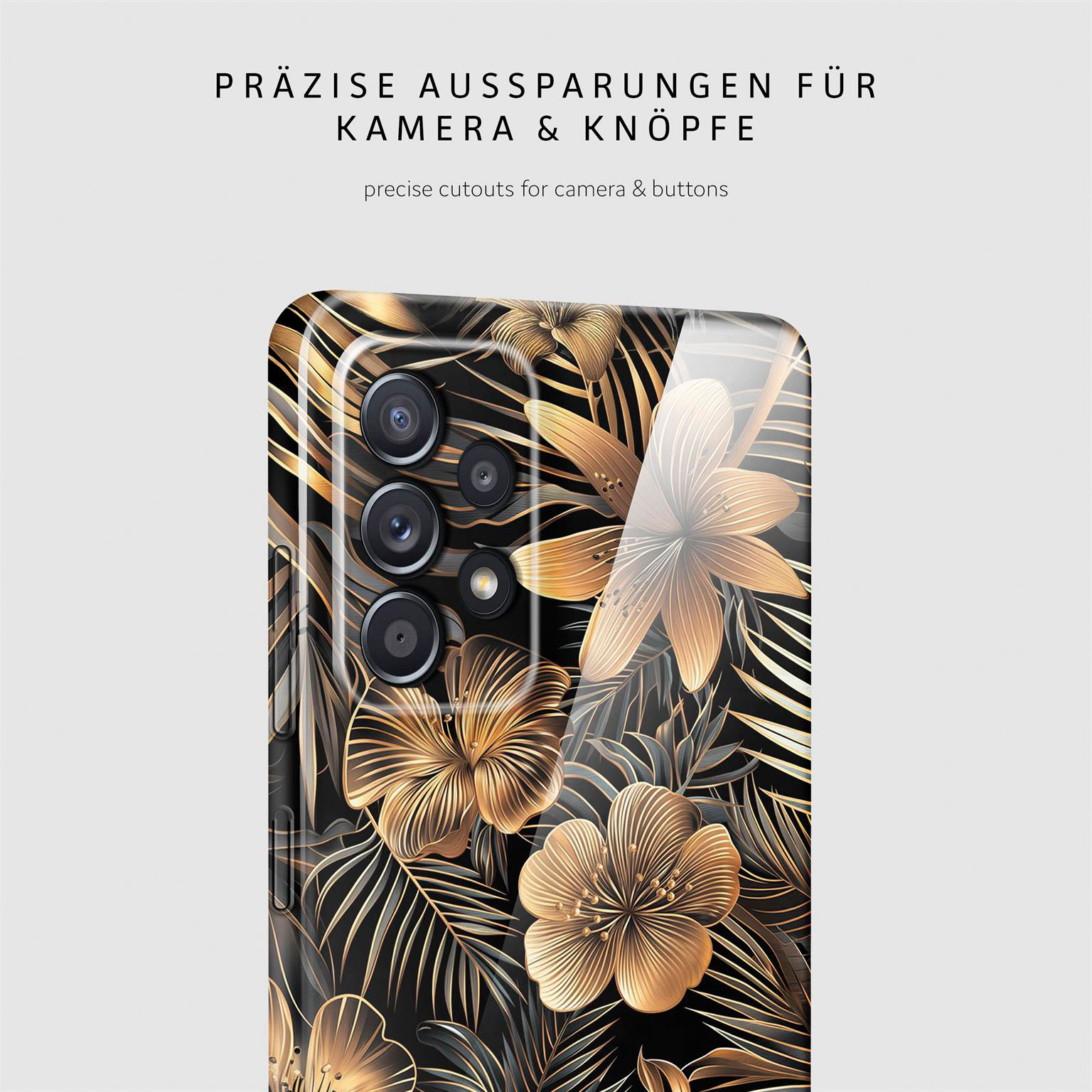 ONEFLOW Flower Cover Samsung Galaxy A52s 5G Blumen Muster – Weiteres Produktbild 6