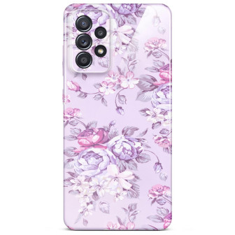ONEFLOW Flower Cover Samsung Galaxy A52s 5G Blumen Muster – Lavender Dream