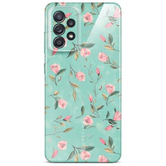 ONEFLOW Flower Cover Samsung Galaxy A52s 5G Blumen Muster – Mint Blossom ONEFLOW Flower Cover Samsung Galaxy A52s 5G Blumen Muster – Mint Blossom
