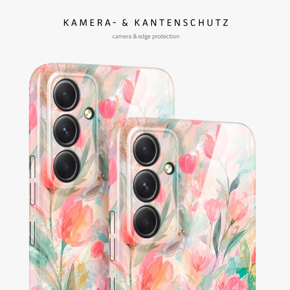 ONEFLOW Flower Cover Samsung Galaxy A54 5G Blumen Muster – Weiteres Produktbild 2
