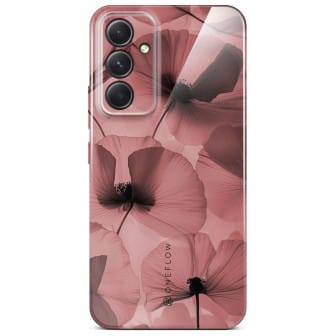 ONEFLOW Flower Cover Samsung Galaxy A54 5G Blumen Muster – Crimson Whisper ONEFLOW Flower Cover Samsung Galaxy A54 5G Blumen Muster – Crimson Whisper