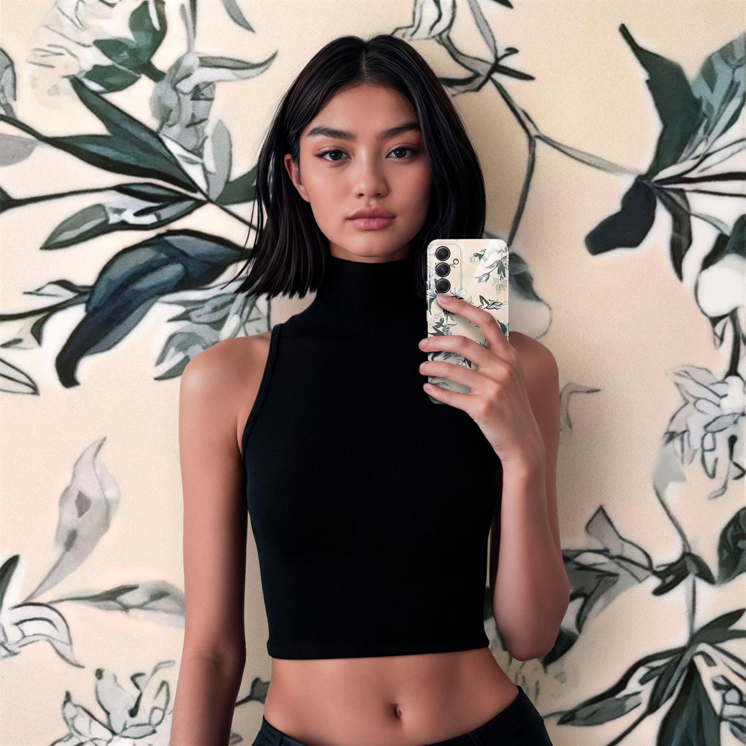 ONEFLOW Flower Cover Samsung Galaxy A54 5G Blumen Muster – Weiteres Produktbild 3 ONEFLOW Flower Cover Samsung Galaxy A54 5G Blumen Muster – Weiteres Produktbild 3