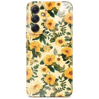 ONEFLOW Flower Cover Samsung Galaxy A54 5G Blumen Muster – Sunny Melody ONEFLOW Flower Cover Samsung Galaxy A54 5G Blumen Muster – Sunny Melody